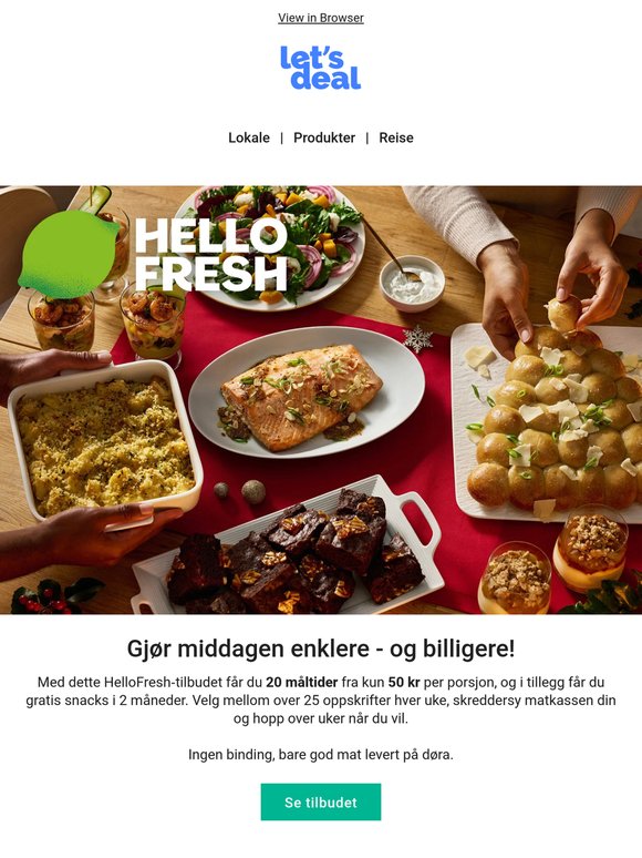 20 måltider fra 50 kr – pluss gratis snacks / Fjellkupp på Beitostølen