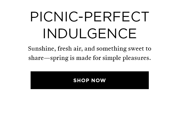 PICNIC-PERFECT INDULGENCE SHOP NOW>