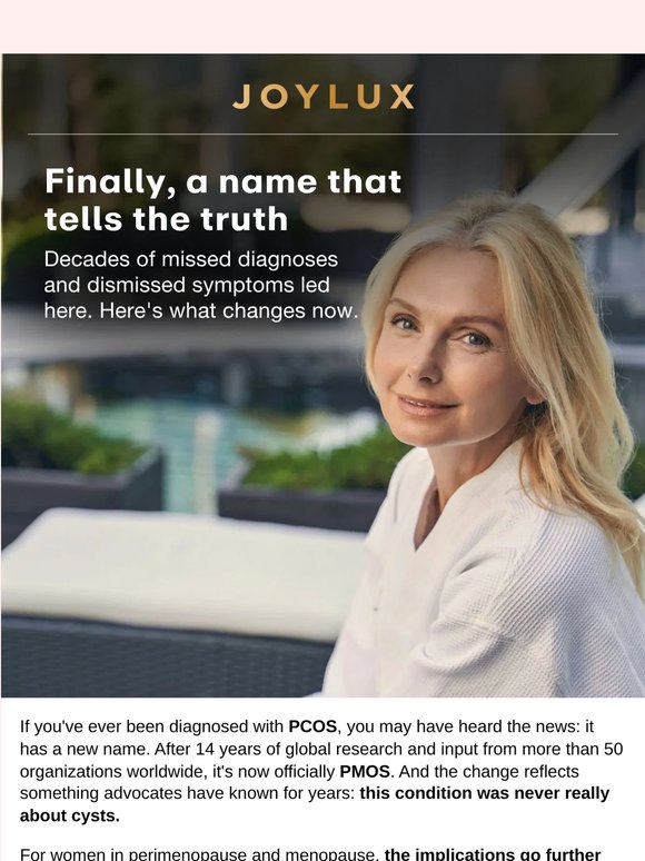 PCOS just got a new name. Here's what it means for you.