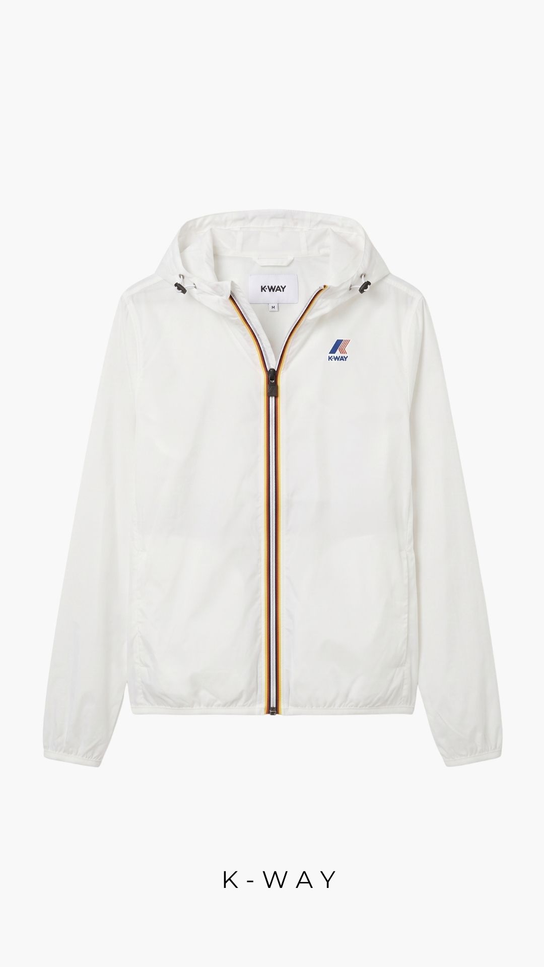 Coupe-vent Le Vrai Claude 4.0 mixte blanc