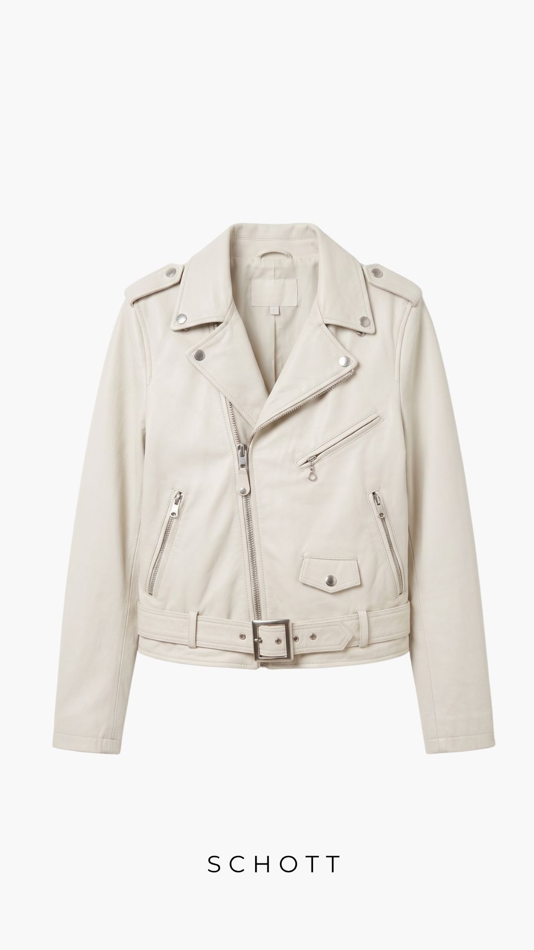 Perfecto cuir LCW8600 blanc