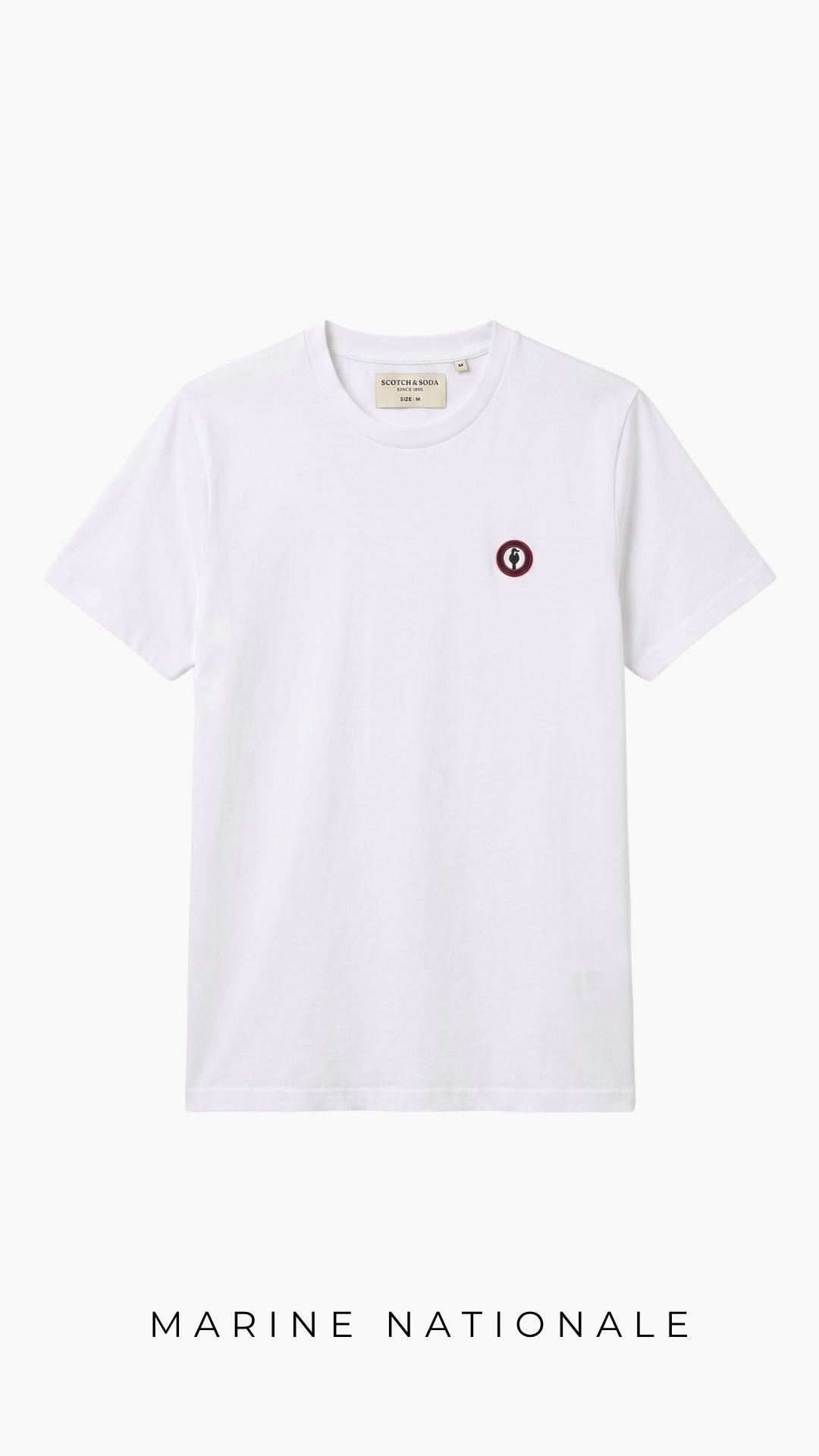 T-shirt Challenger blanc