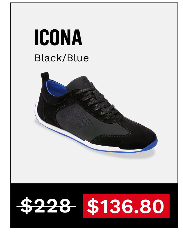 Icona Black/Blue