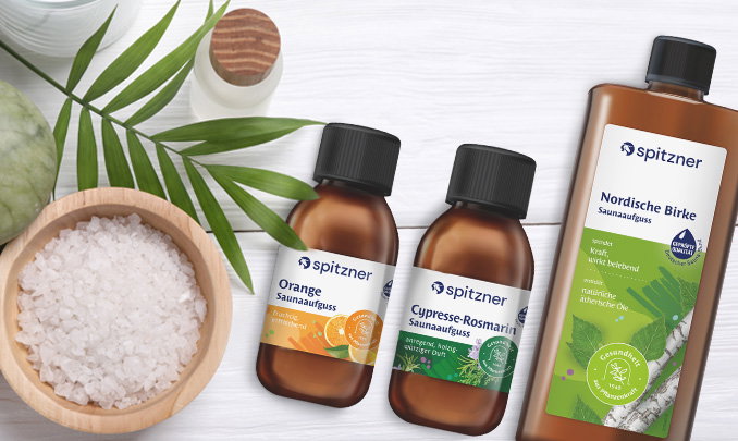 Saunaaufgüsse und Peeling-Salze für Ihre Wellness-Auszeit