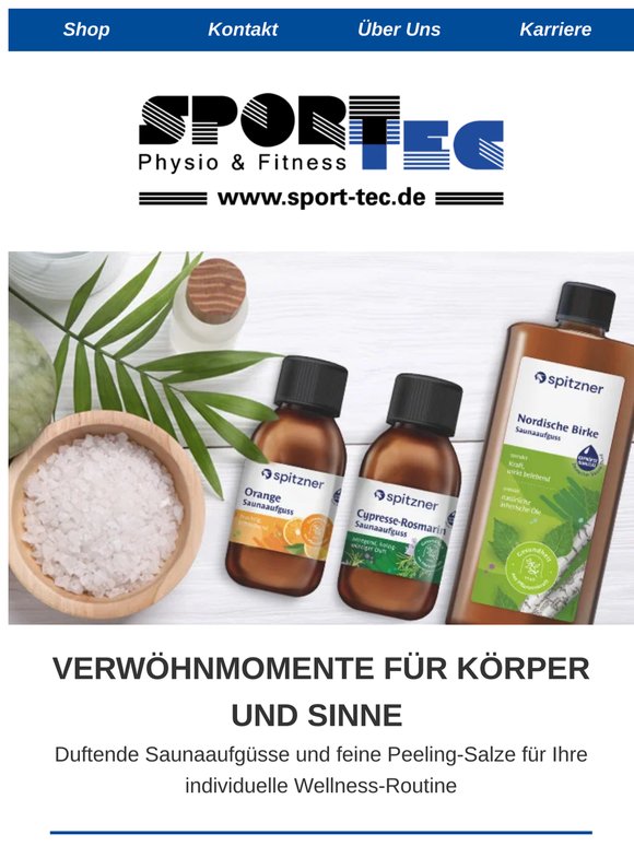 Wellness, die unter die Haut geht – Duftende Saunaaufgüsse und feine Peeling-Salze
