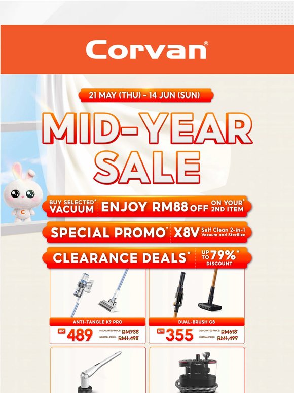 Mid-Year Sale Alert!💰