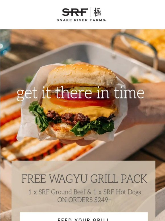 Free Wagyu Grill Pack - Final Countdown