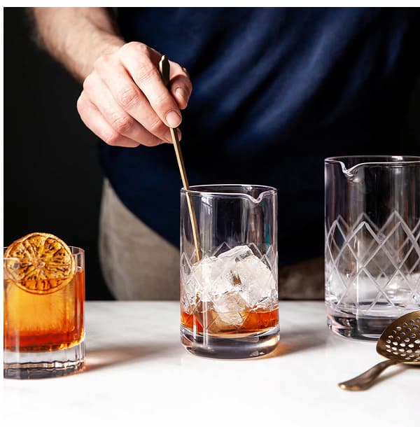 Crystal Mixing Glass