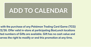 In-Store Only! A Wild Pokemon Promo Card Appeared! Get a Keldeo Promo Card With Any In-Store Pokemon Trading Card Game Purchase, Starting Friday, May 22!