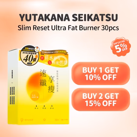 Yutakana Seikatsu Slim Reset Ultra Fat Burner 30pcs