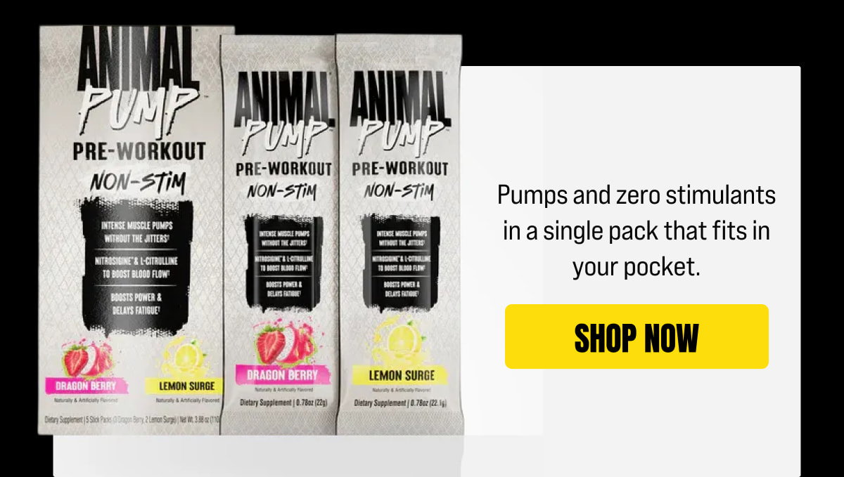ANIMAL PUMP NON-STIM STICK PACK