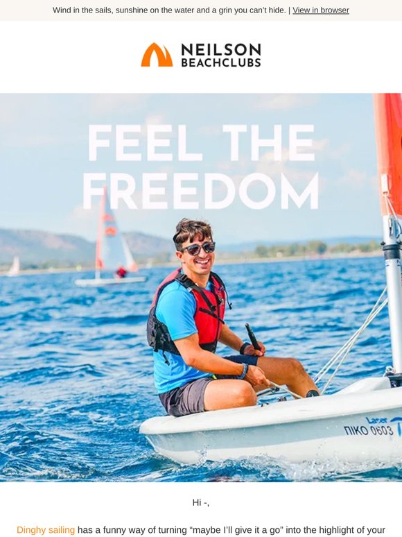 Turns out, sailing’s pretty addictive