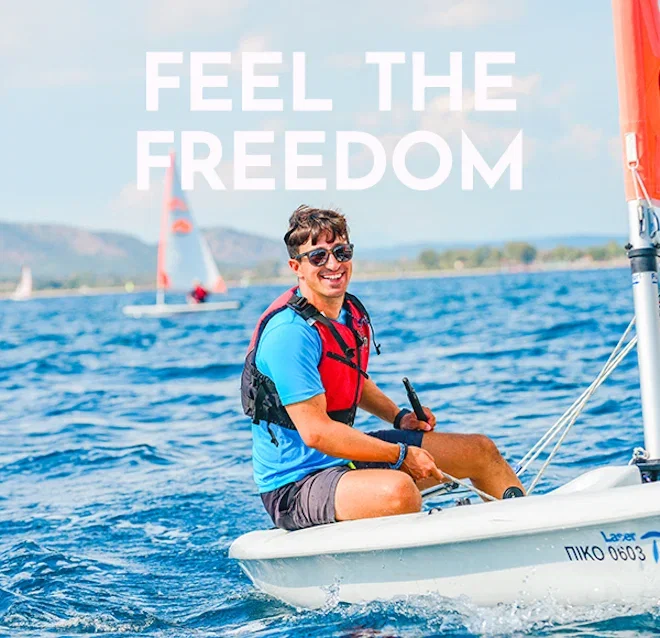 Dinghy sailing