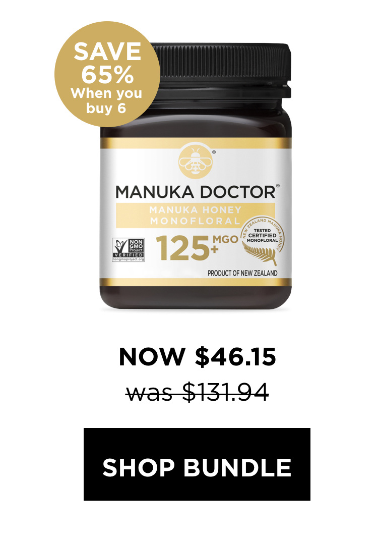 SAVE 65% When you buy 6 | NOW $46.15 was $131.94 | SHOP BUNDLE
