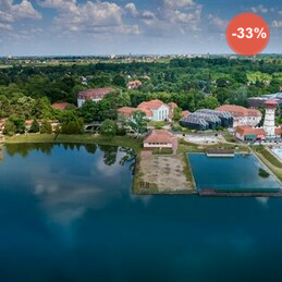 Élményteli tóparti lazítás Gyopárosfürdőn!