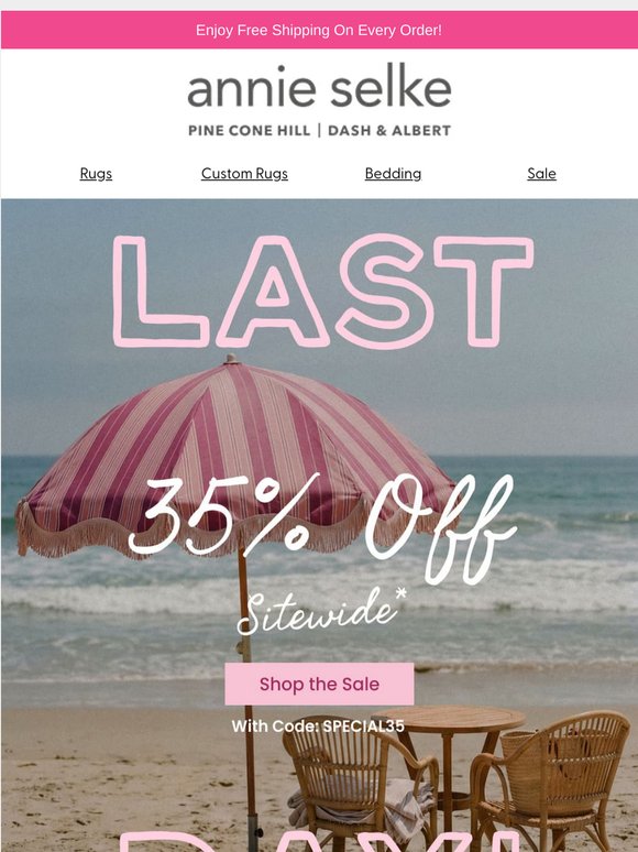 Your VIP Code Is Here: SPECIAL35
