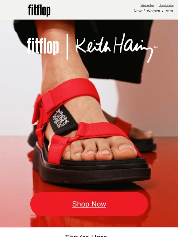 FitFlop x Keith Haring HAS LAUNCHED!