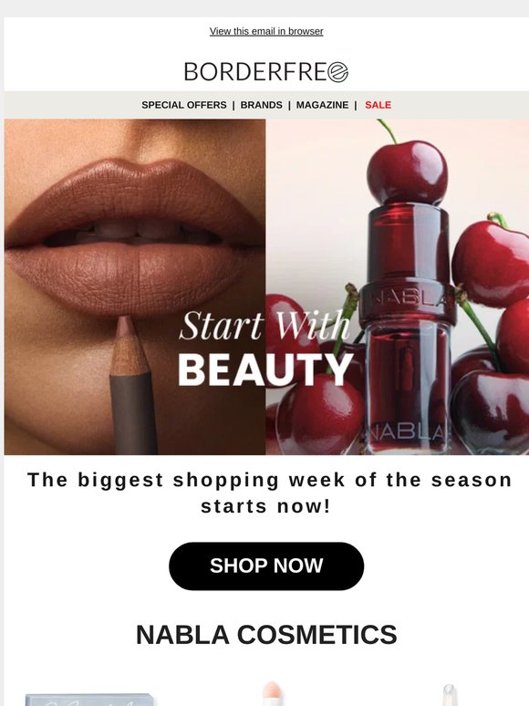 Let the Mega Shopping Week Begin!💄💅🏼👄