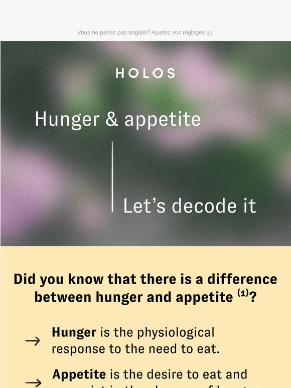 Feeling Hungry?
