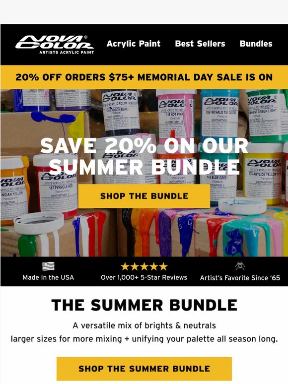 🎨 20% Off The Summer Bundle