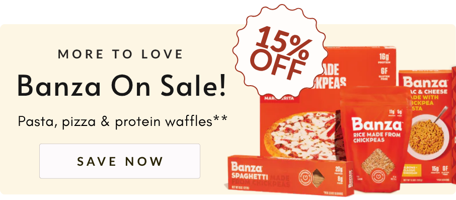 15% Off Banza