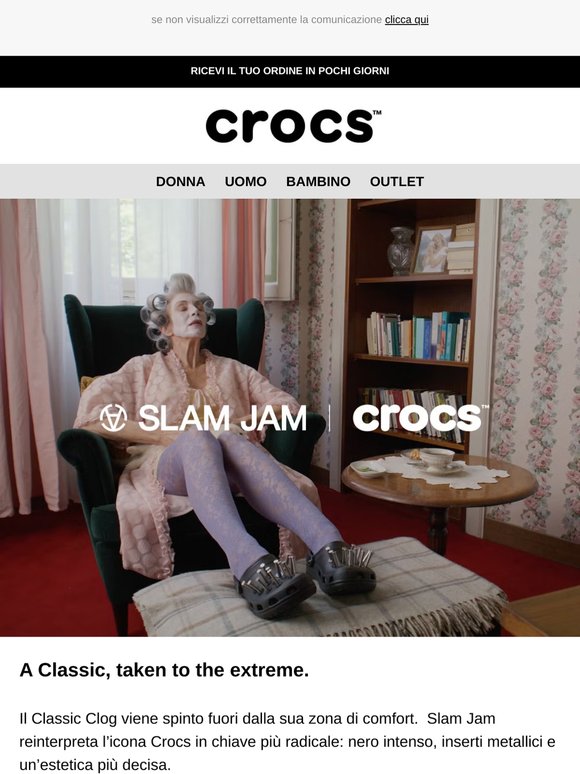 Slam Jam x Crocs: scopri la collab esclusiva