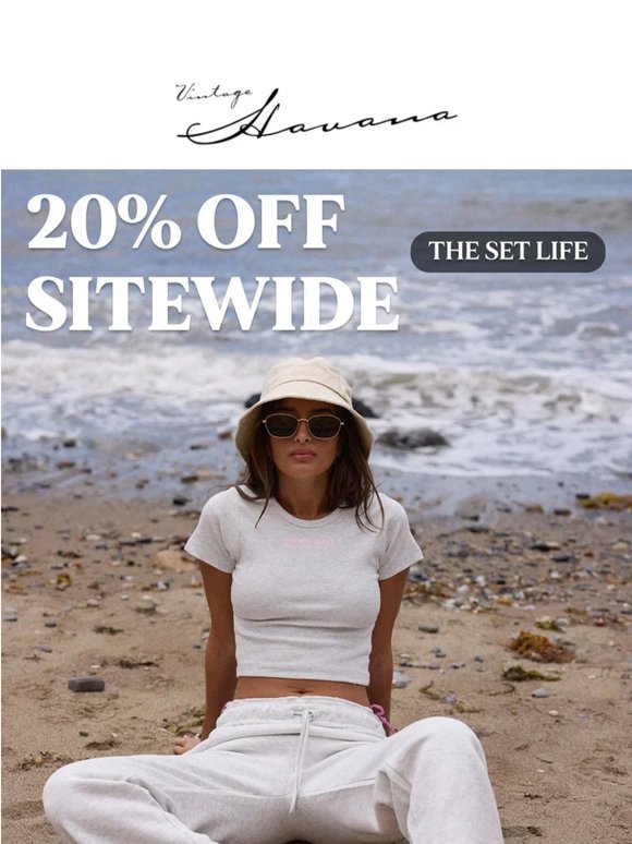 20% OFF the set life ☁️