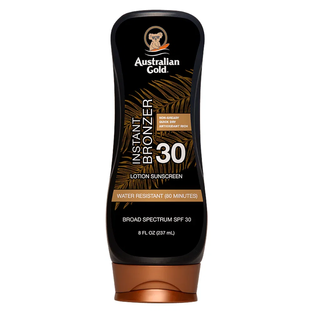 Image of Australian Gold SPF30 Zonnebrand Lotion + Bronzer