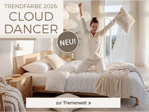 Trendfarbe 2026: Cloud Dancer! Zur Themenwelt! 