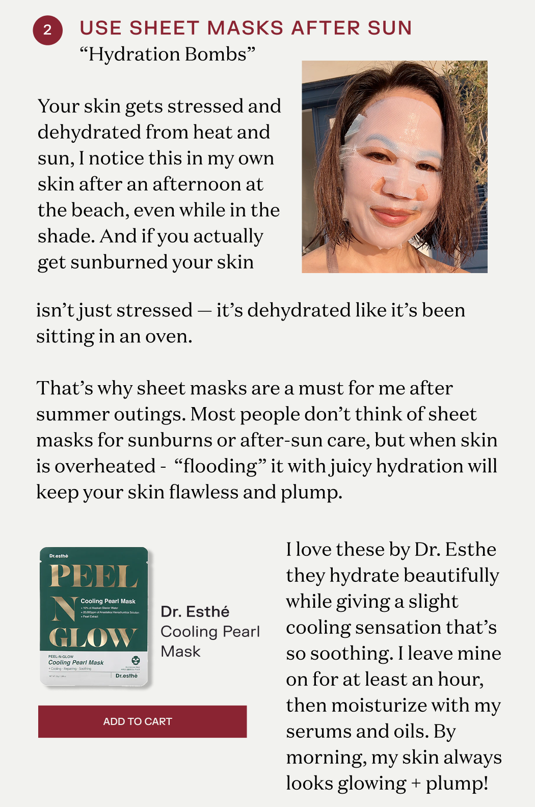 sheet masks