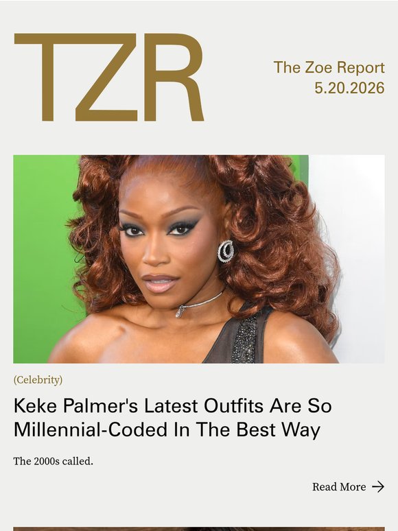 Keke Palmer's Latest Outfits Are So Millennial-Coded In The Best Way