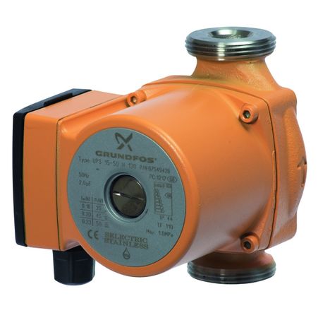 Grundfos UPS 15-50 N Stainless Steel Secondary Circulating Pump