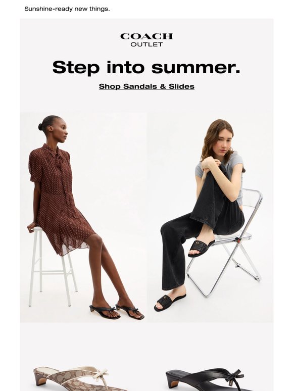 Shoes for every summer look.