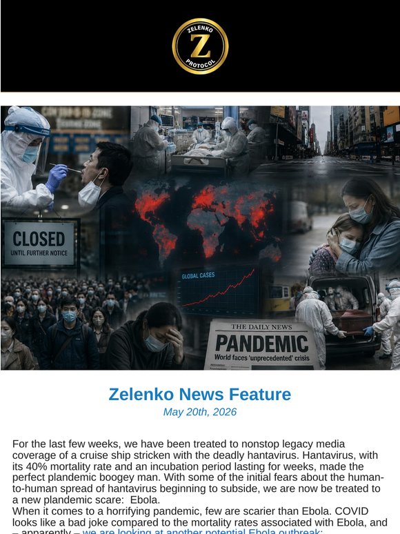 Dr. Zelenko Issues New Warning