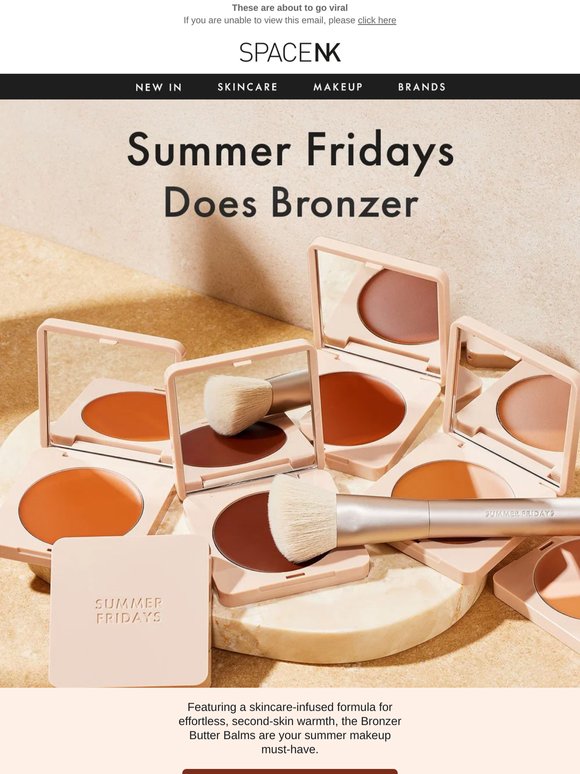 NEW! Summer Fridays Bronzer Butter Balms🤎