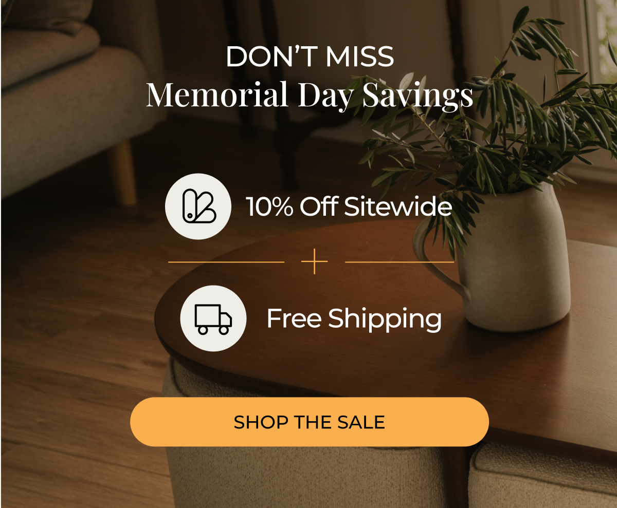 Memorial Day Savings. 