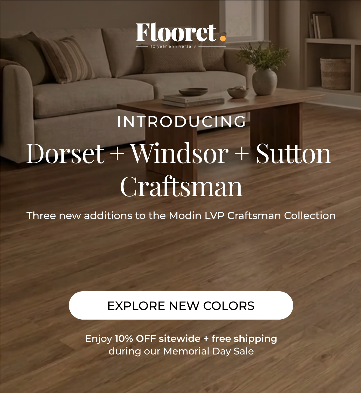 Introducing: Dorset + Windsor + Sutton Craftsman 