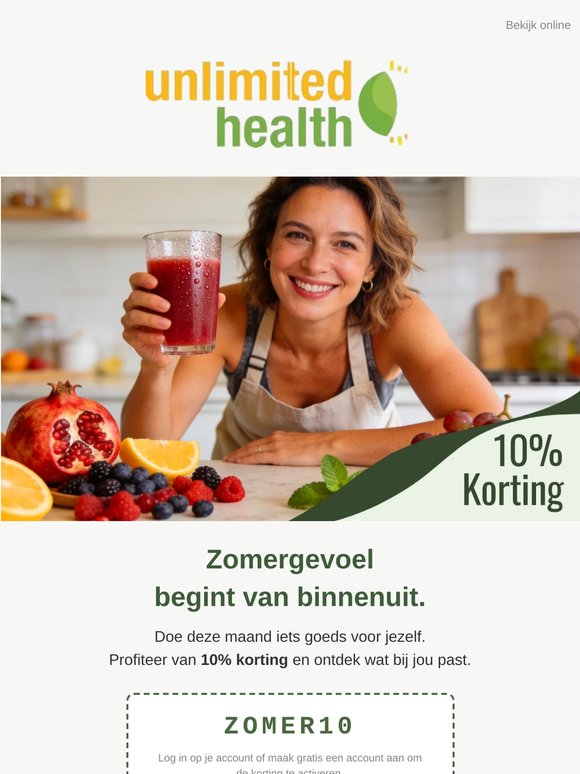Deze maand trakteren we jou — ☀️
