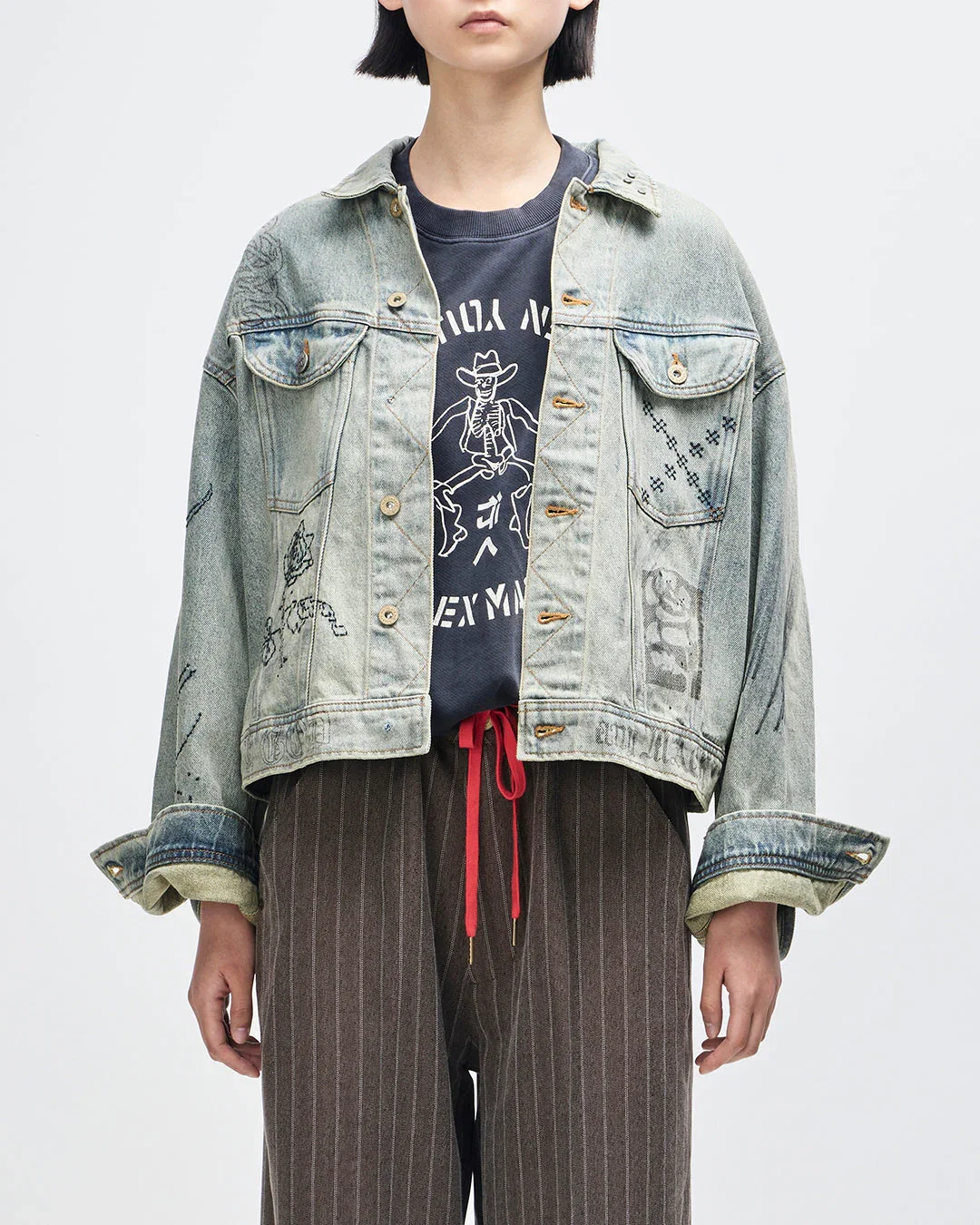 Image of Mephistopheles Jacket - Vintage Indigo