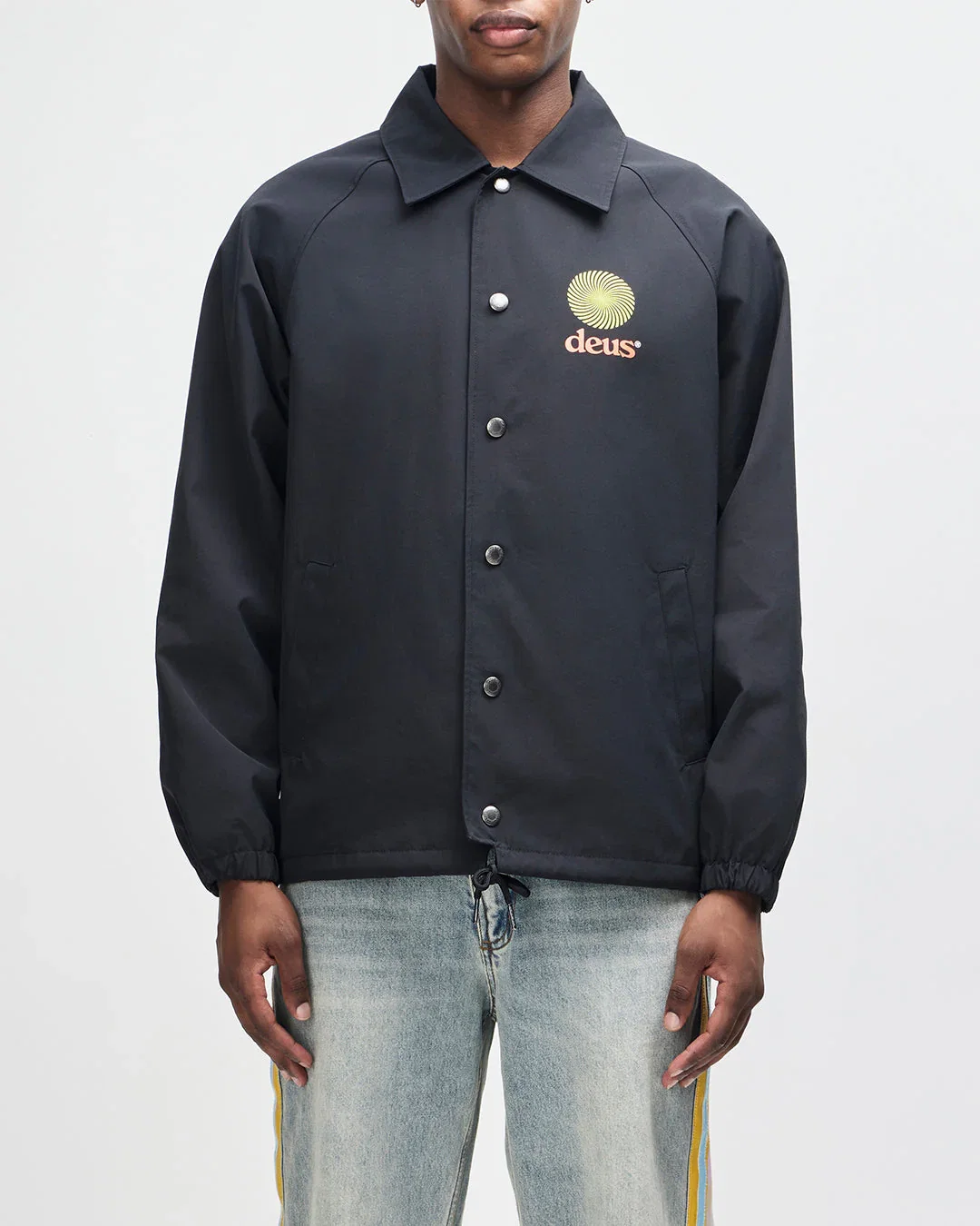 Image of Strata Coach Jacket - Black