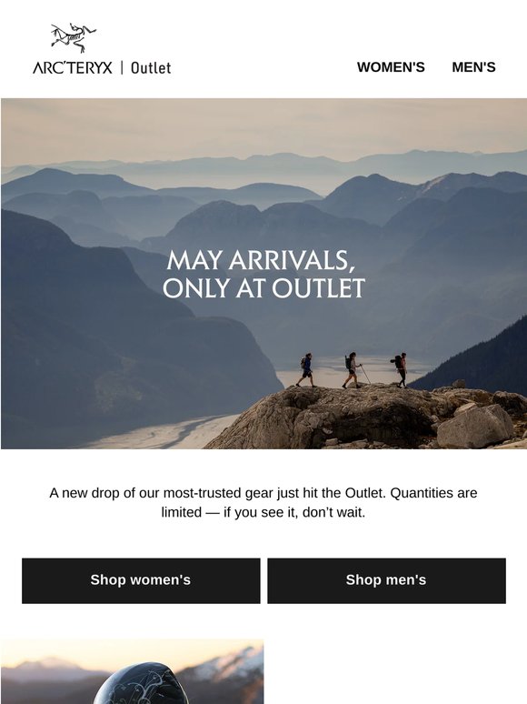 Shop Outlet gear before it’s gone