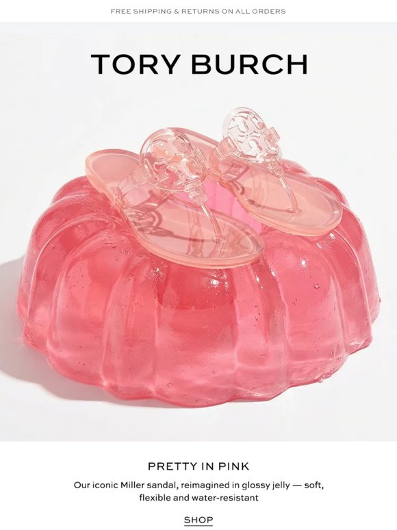 New in: pink jelly