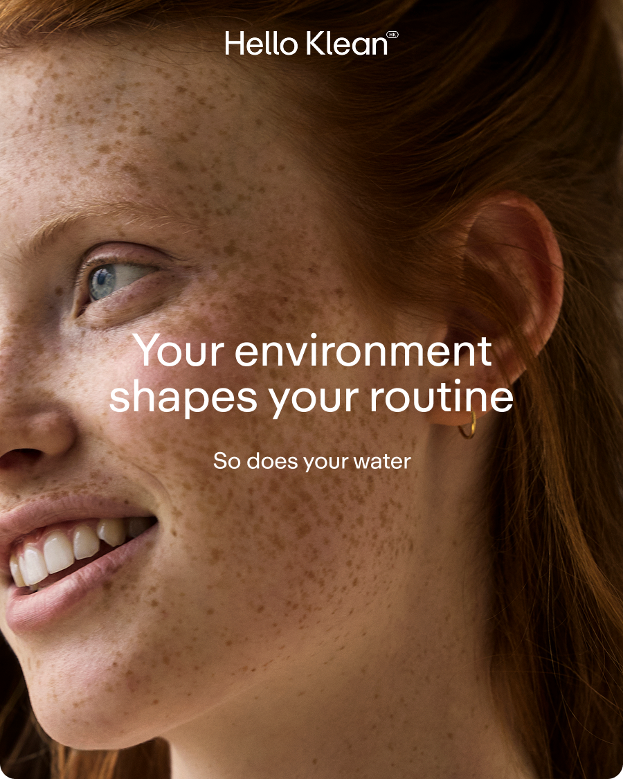 Your environment shapes your routine. Including your water