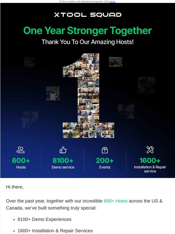 👀 1 Year of Bringing xTool Closer to You