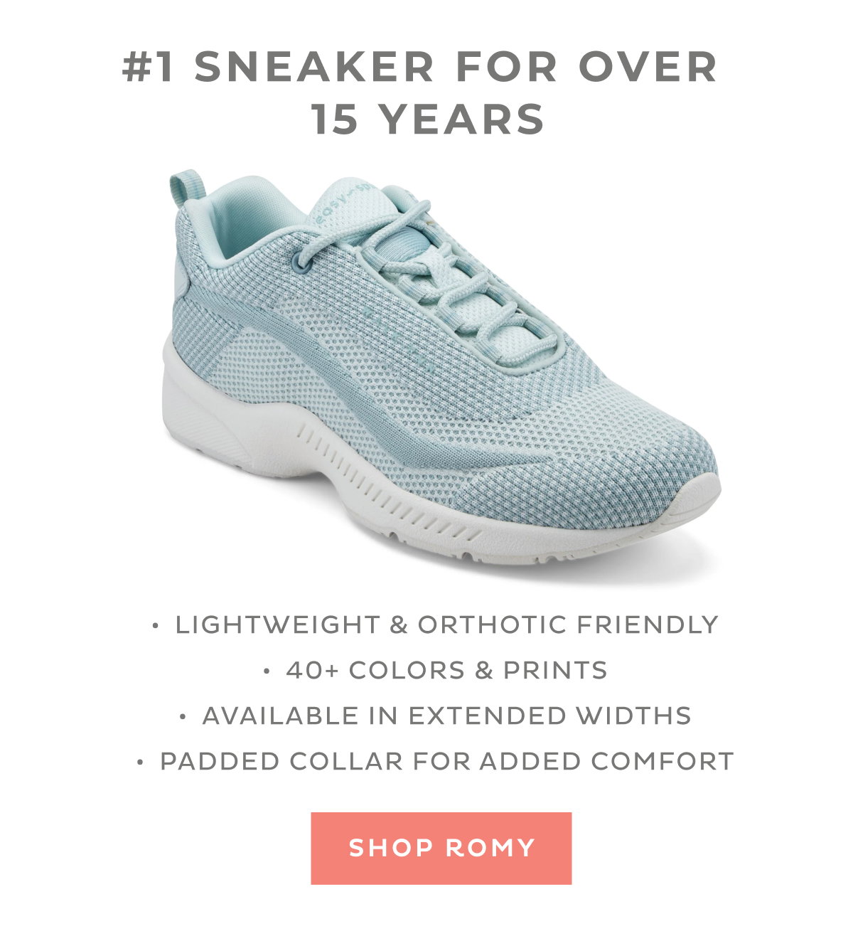 #1 SNEAKER FOR OVER  15 YEARS [ SHOP ROMY ]