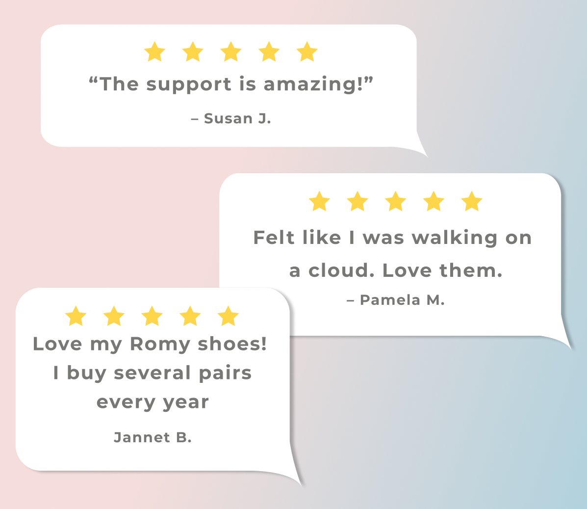 "The support is amazing!"