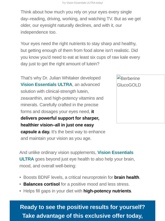Enhance and Maintain Your Vision As You Age