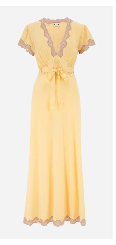 Marlice Dress In Butter Yellow