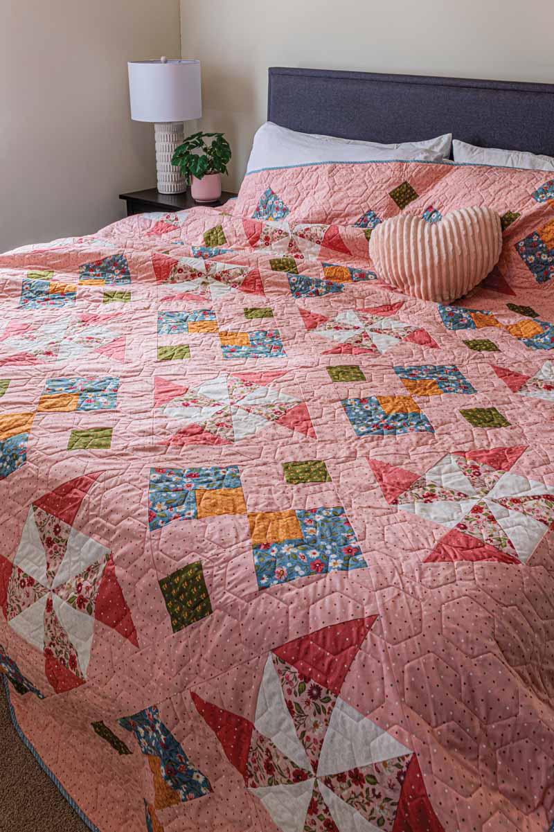 Meadow Whirl Quilt Pattern Download