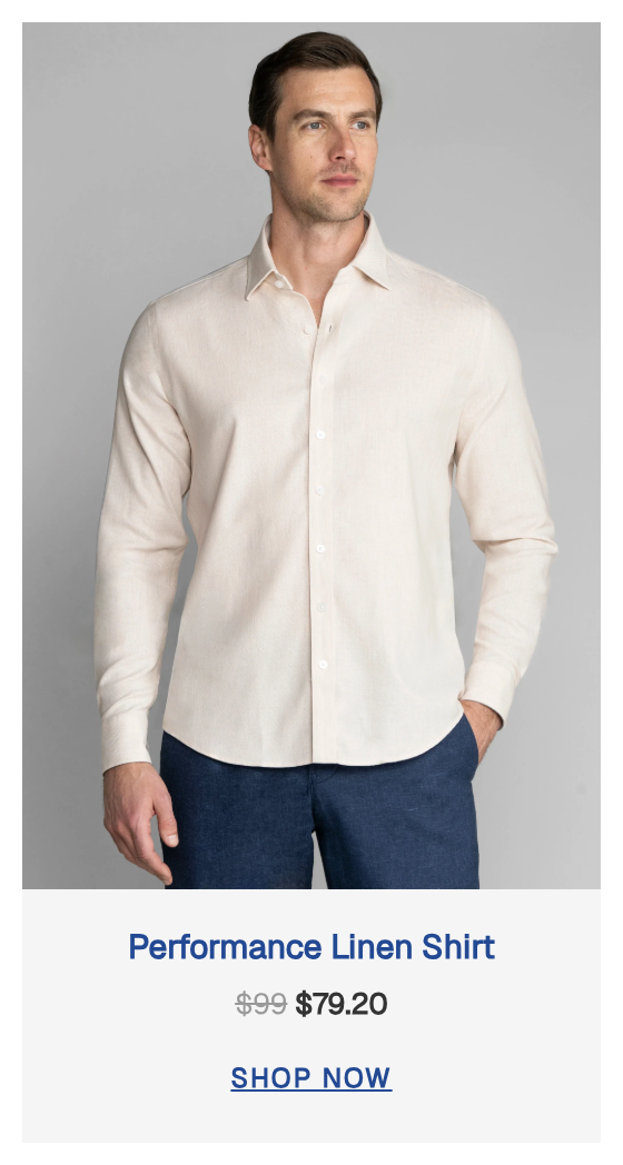 Performance Linen Shirt